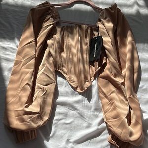 PLT Corset with Lantern Sleeves